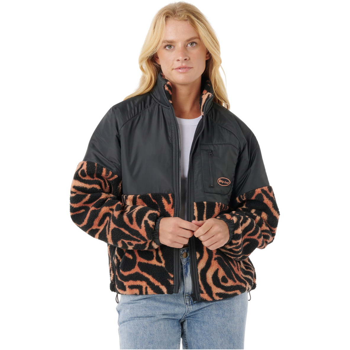 2025 Rip Curl Womens Keepsakes Anti-Series Polar Fleece 09OWFL - Black